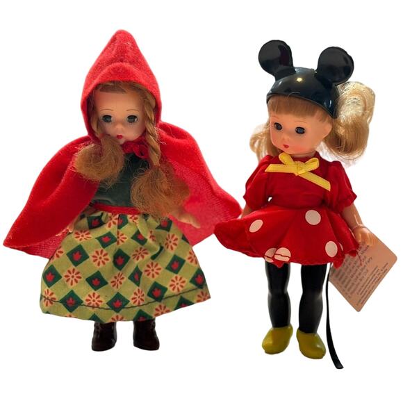 Madame Alexander Other - Vintage McDonalds Madame Alexander Little Red Riding Hood and Minnie Mouse